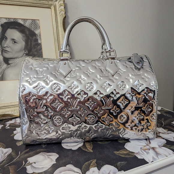 Special Edition LV Mirror Speedy 30 - Picture 9 of 16